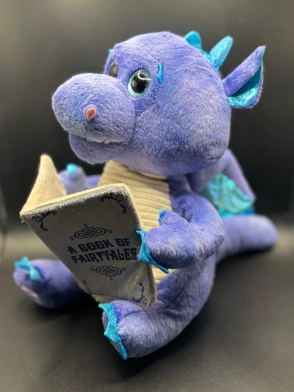 Cuddle Barn Duncan Storytelling Purple Dragon 12